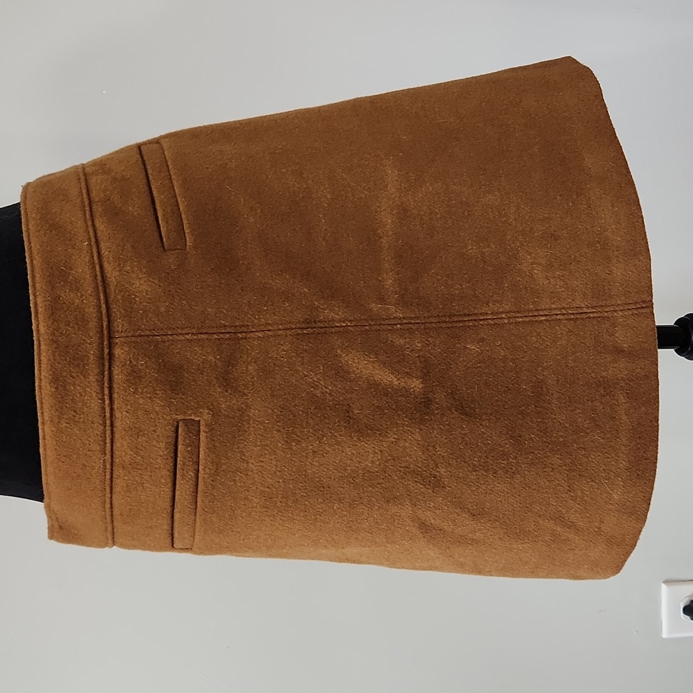 Ann Taylor Loft Brown Wool Mini Skirt